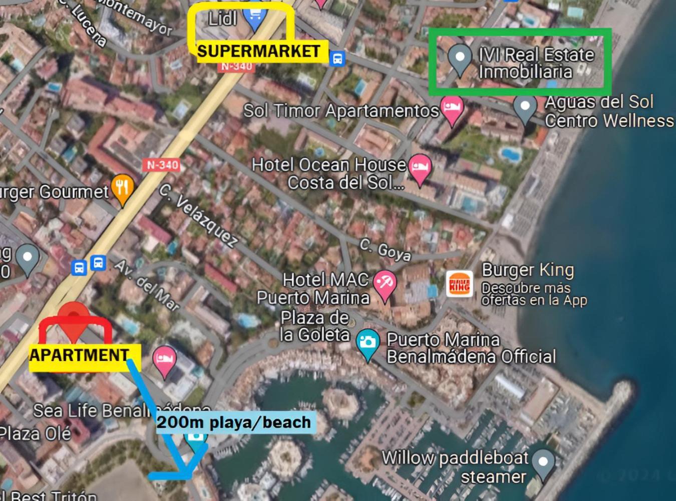 Diana By Ivi Real Estate Apartman Benalmádena Kültér fotó